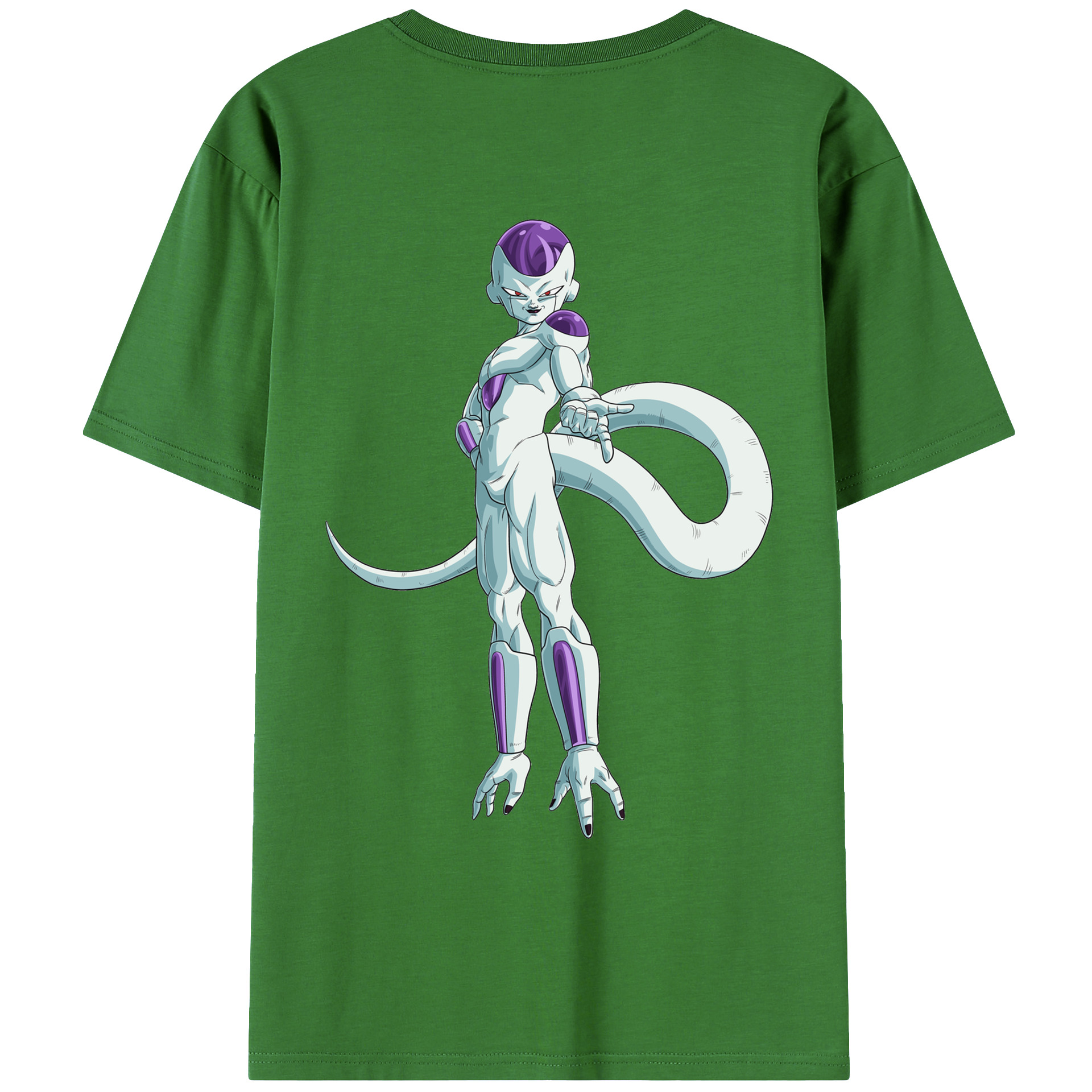 （画像用） ドラゴンボール フリーザ DRAGON BALL Frieza レディース半袖Tシャツ(バックプリント)